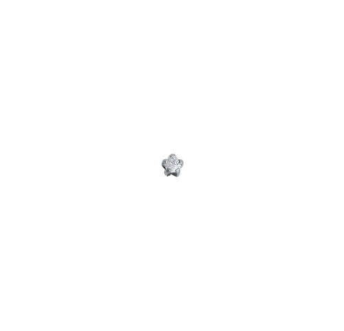 PYGMY NOSE STUD S/STEEL CUBIC ZIRCONIA