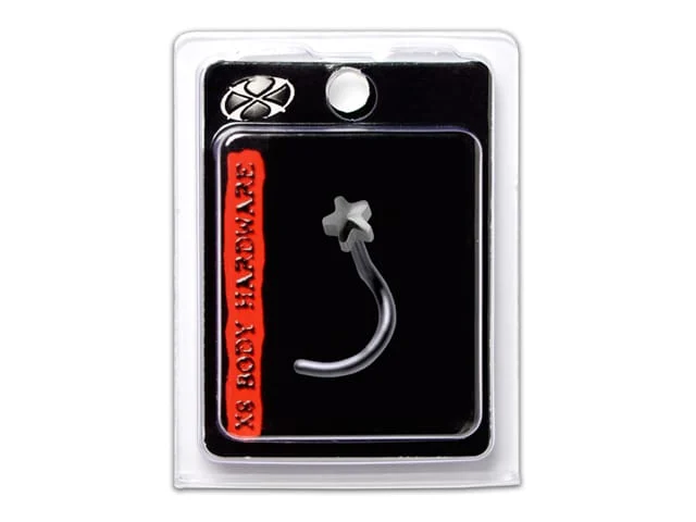 X8 S/S NOSE STUD STAR