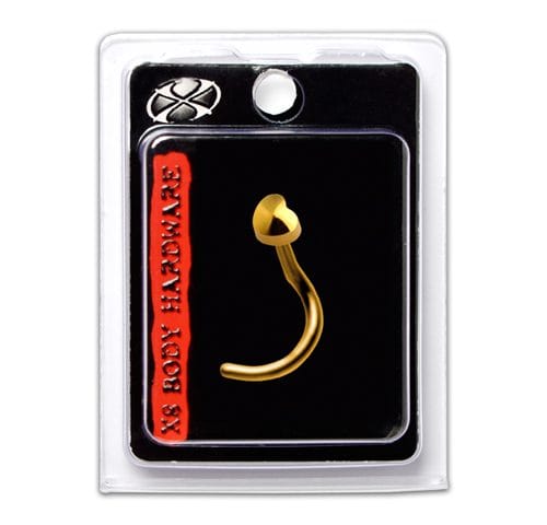 X8 GP NOSE STUD HEART