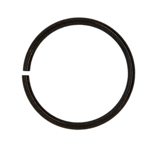 PYGMY BODY HOOPS S/S BLK 20G 10MM