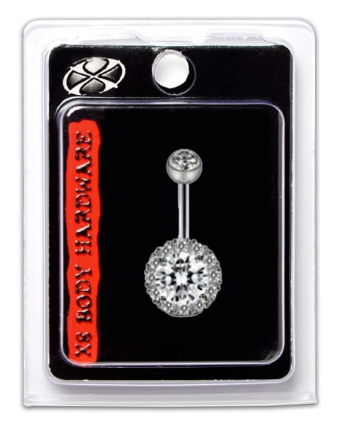 X8 NAVEL CRYSTAL CLUSTER