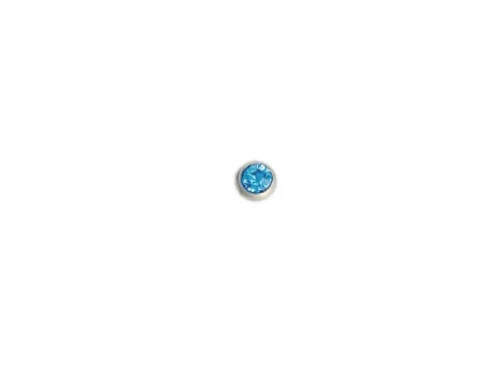 NOSE PIERCER WEDGE CHAMP/TITANIUM LT BLUE