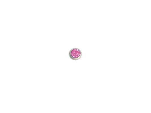 NOSE PIERCER WEDGE CHAMP/TITANIUM LT PINK