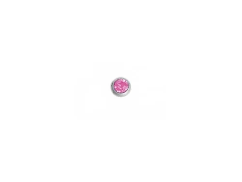 NOSE PIERCER WEDGE TITANIUM LT PINK
