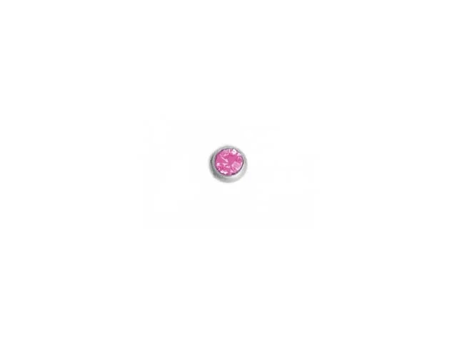 NOSE PIERCER WEDGE TITANIUM LT PINK
