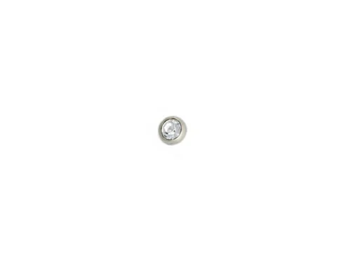 NOSE PIERCER WEDGE CHAMP/TITANIUM CRYSTAL