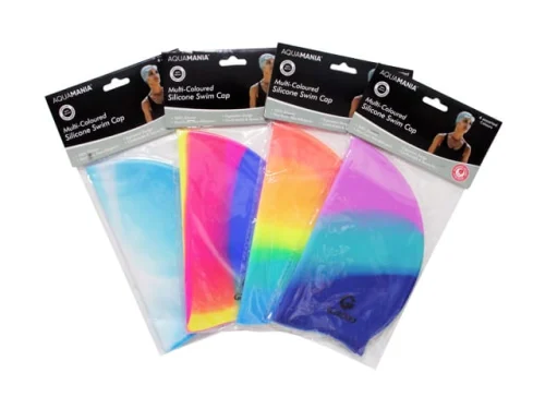 SILICONE SWIM CAP ASST COLOURS