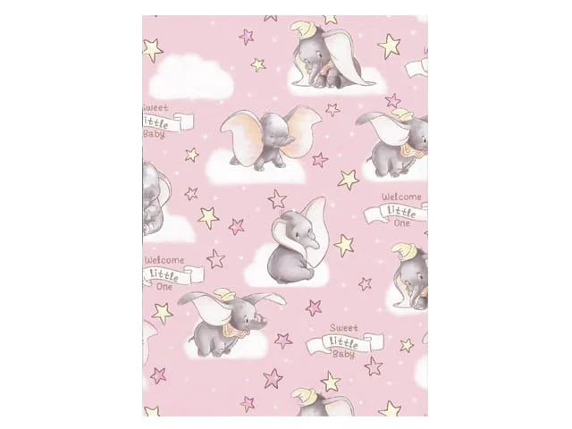 WRAP FOLDED DISNEY DUMBO   (PK 15)