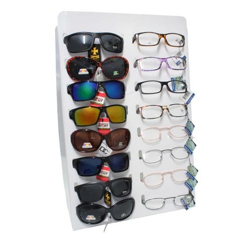 SUNGLASS COUNTER STAND 16 PRONG (CONTACT US FOR STAND OPTIONS)