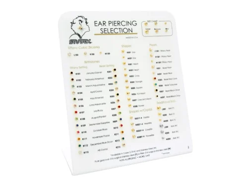EAR PIERCING SELECTION DISPLAY