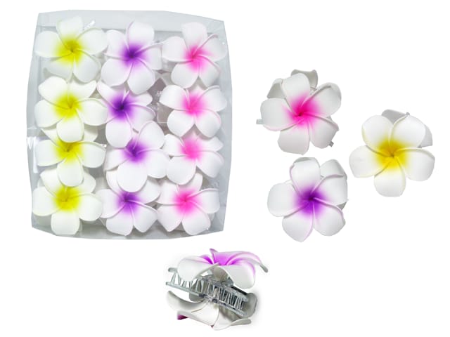 FRANGIPANI CLIP (PK 12)