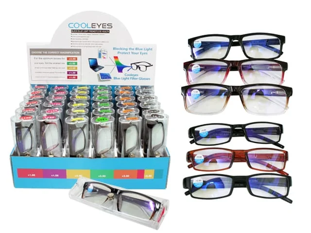 ANTI BLUE LIGHT READERS PACK 36