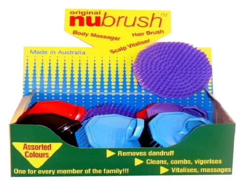 NU-BRUSH ASSORTED COLOURS   (BOX 12)