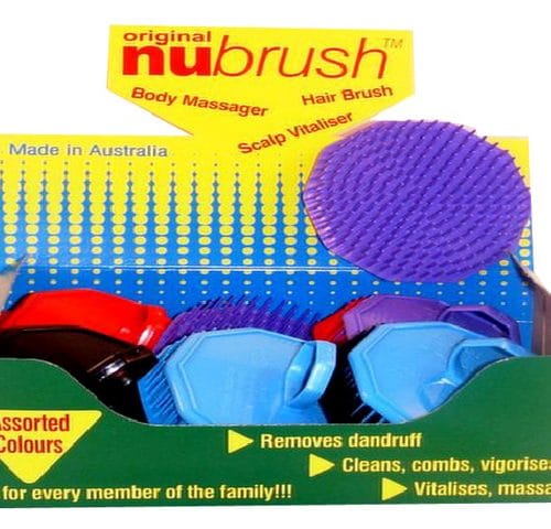 NU-BRUSH ASSORTED COLOURS (BOX 12)