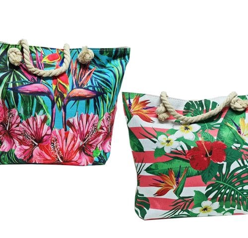 BEACH BAG FLORAL