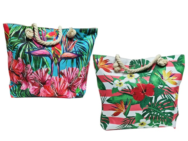 BEACH BAG FLORAL