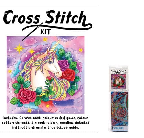 CROSS STITCH UNICORN