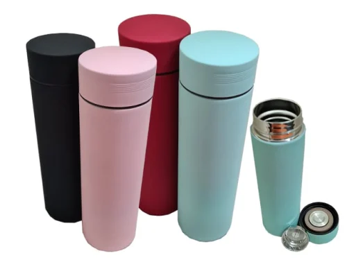 WATER BOTTLE STAINLESS STEEL 400ml