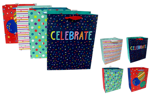GIFT BAG GENERAL LARGE (PK 12)