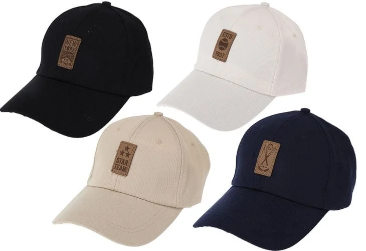 CAP BASEBALL W/CLIP