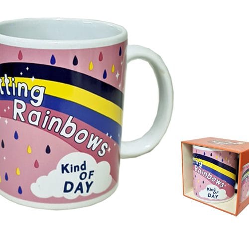MUG SHITTING RAINBOWS