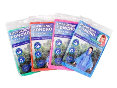 PONCHO VINYL KIDS