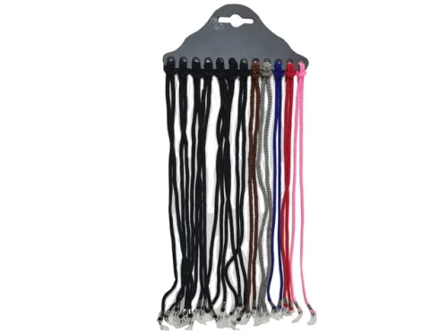 SUNGLASS CORDS (ASST) (PK12)