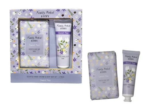 SOAP AND HANDCREAM GIFT PACK - SWEET PEA