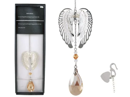 SUNCATCHER ANGEL WINGS CHAMPAGNE
