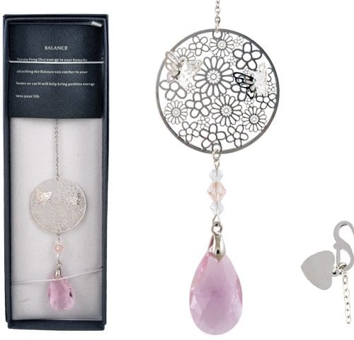 SUNCATCHER BUTTERFLY PINK