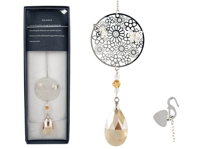 SUNCATCHER BUTTERFLY CHAMPAGNE