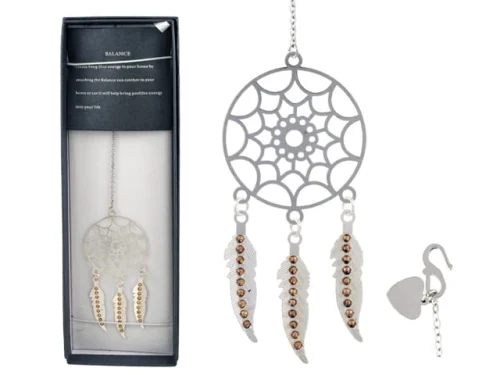 SUNCATCHER FEATHER CHAMPAGNE