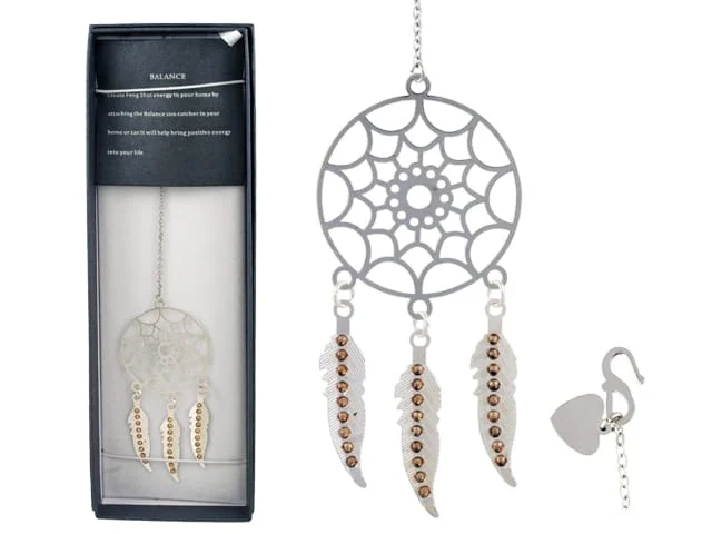 SUNCATCHER FEATHER CHAMPAGNE