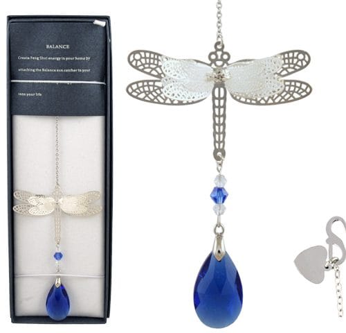 SUNCATCHER DRAGONFLY BLUE