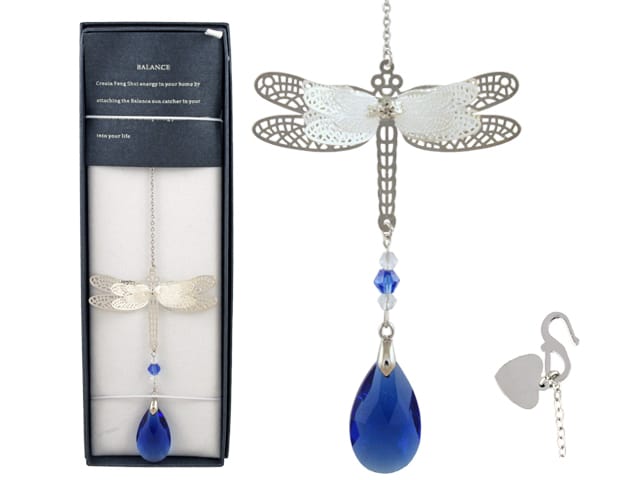 SUNCATCHER DRAGONFLY BLUE