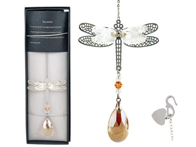 SUNCATCHER DRAGONFLY CHAMPAGNE