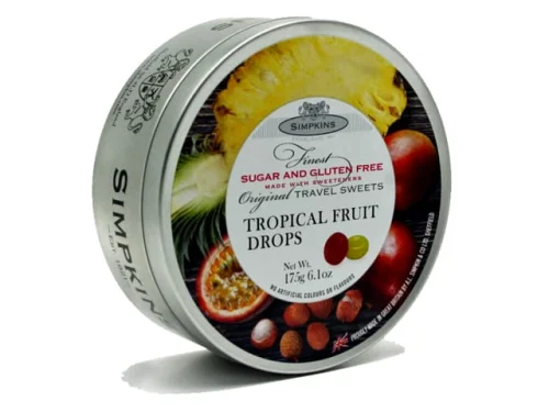SIMPKINS TROPICAL FRUIT- SUGAR FREE 200G
