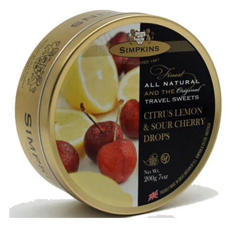 SIMPKINS CITRUS LEMON SOUR CHERRY 200G