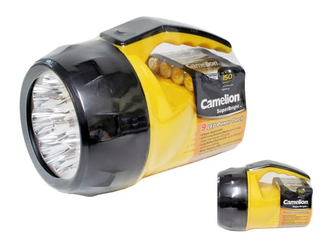 TORCH CAMELION 9 LED 4AA BATTERY