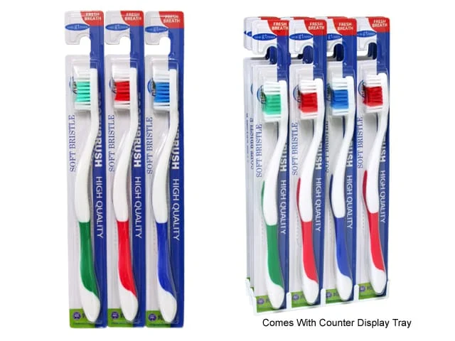 TOOTHBRUSH ADULT SOFT (BOX 12)