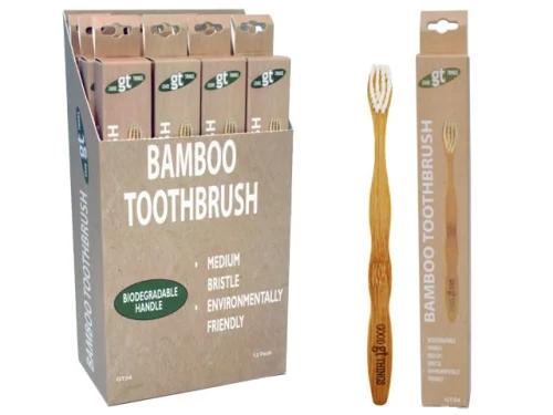 TOOTHBRUSH BAMBOO  (BOX 12)