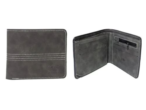 WALLET MENS OUTBACK GREY