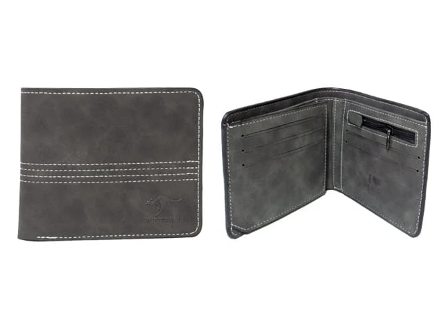 WALLET MENS OUTBACK GREY