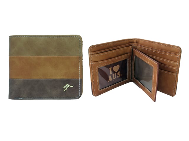 WALLET MENS OUTBACK STYLE DARK BROWN