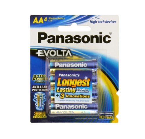 AA EVOLTA BATTERY 4 PACK (BOX 12)