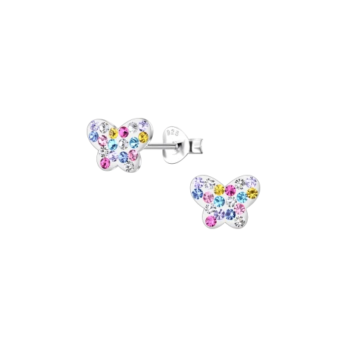 SENSATION SILVER RAINBOW BUTTERFLY