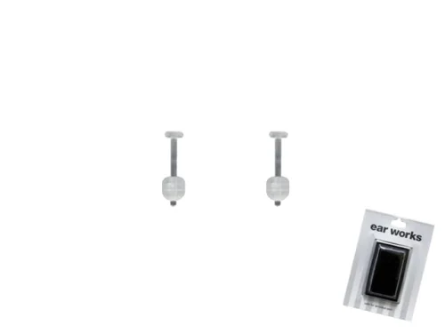 EAR WORKS CLEAR EAR LOBE RETAINER