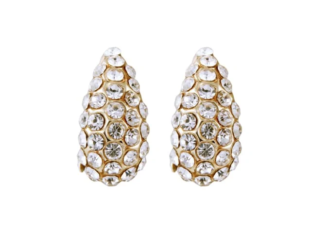 FANCY HOOP EARRINGS GOLD