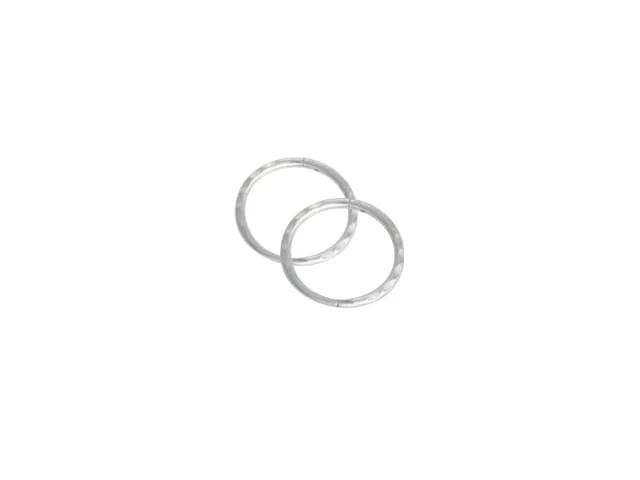 SLEEPER SILVER FACET 8MM