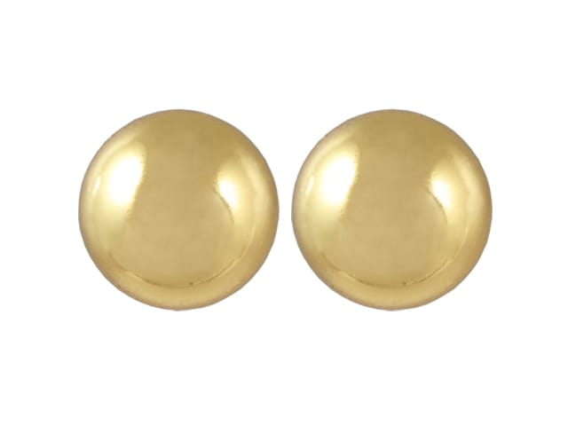 DOME TRADITIONAL STUD GOLD 8MM